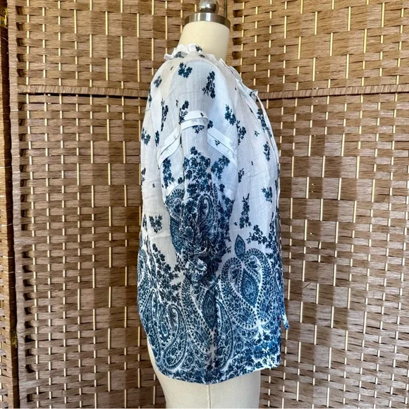 NWT Nanette Lepore floral print summer top S - Picture 5 of 12